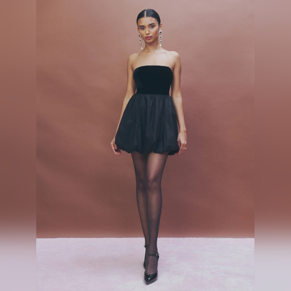 Reformation St. Louis Velvet Dress